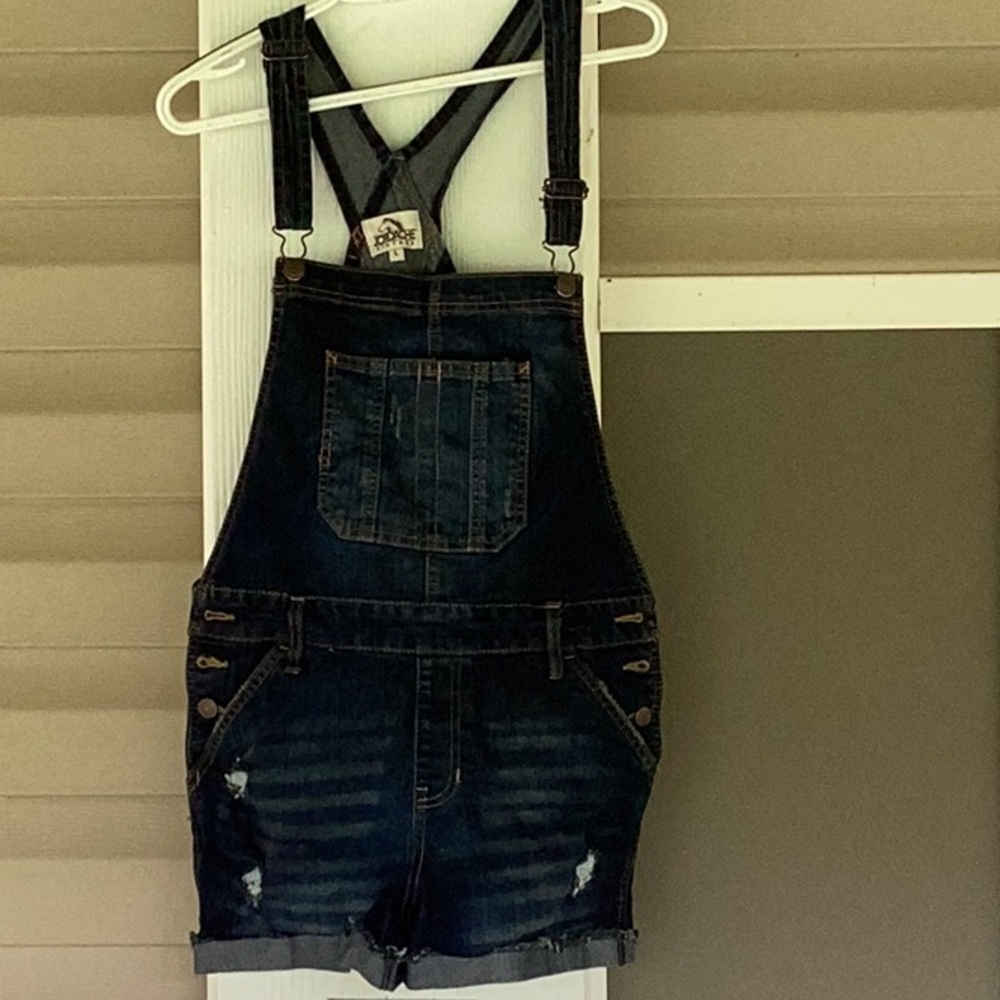 Jordache Dark Blue Denim Overalls